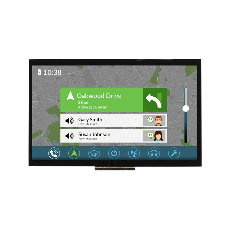 10.1 'ماژول صفحه لمسی خازنی TFT قابل خواندن با نور خورشید 10.1 'ماژول صفحه لمسی خازنی TFT قابل خواندن با نور خورشید