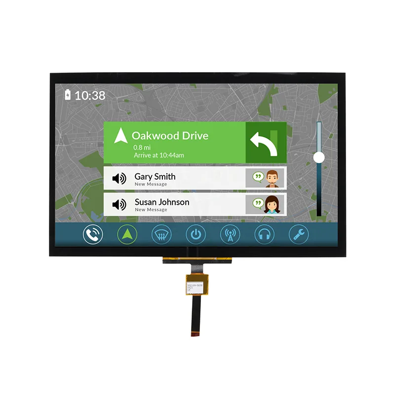 ماژول صفحه نمایش لمسی PCAP صنعتی 10.1 اینچی