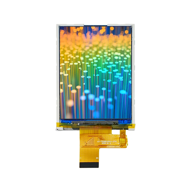 2.4 '' معمولاً ماژول نمایشگر LCD کوچک TFT کوچک سفید