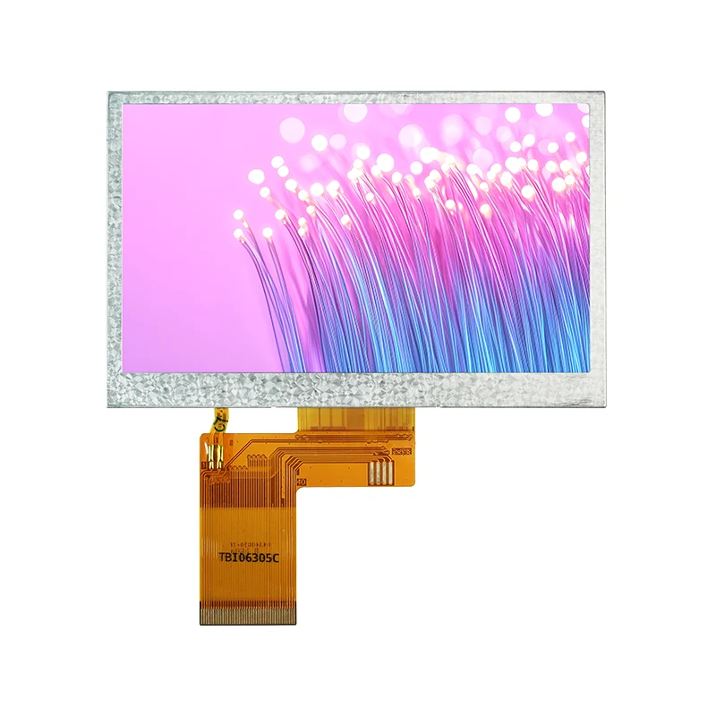 4.3 '450 CD/m² روشنایی TN TFT LCD ماژول صفحه نمایش